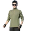 Thể Thao Ngoài Trời Nhanh Khô Áo Thun Nam Leo Núi Nửa Zipper Co Giãn Đứng-