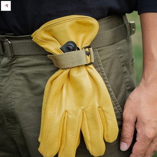 Kẹp Găng Tay Ngoài Trời Leo Núi Chống Mất Móc Với Chất Liệu Nylon Bền Để Đi Bộ Đường Dài Cắm Trại