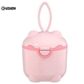 KUZHEN Hoạt Hình Di Động Sữa Bột Hộp Đựng Có Thìa Sữa Bột Hộp Bảo Quản Cho Bé Ăn Du Lịch Hộp Đựng HOT