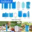 6 Khối Tủ Đông Các Yếu Tố Làm Mát Cho Túi Mát Hộp Mát Hộp Đá Có Thể Tái Sử Dụng Băng Ban Tủ Đông Gói Cho Cắm Trại Du Lịch Gia Đình