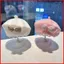 SQ Bow Tie Baby Beret Vải Mềm Thích Hợp Cho Bé Khoảng 10 Tháng Đến 4 Tuổi Mũ Đan