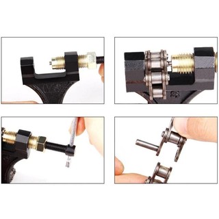 [Hàng Hot] Cảo tháo mắt sên xe máy 420-530 thép đen tốt, Dụng Cụ Cắt Xích Xe Máy Bằng Kim Loại Độ Chính Xác Cao