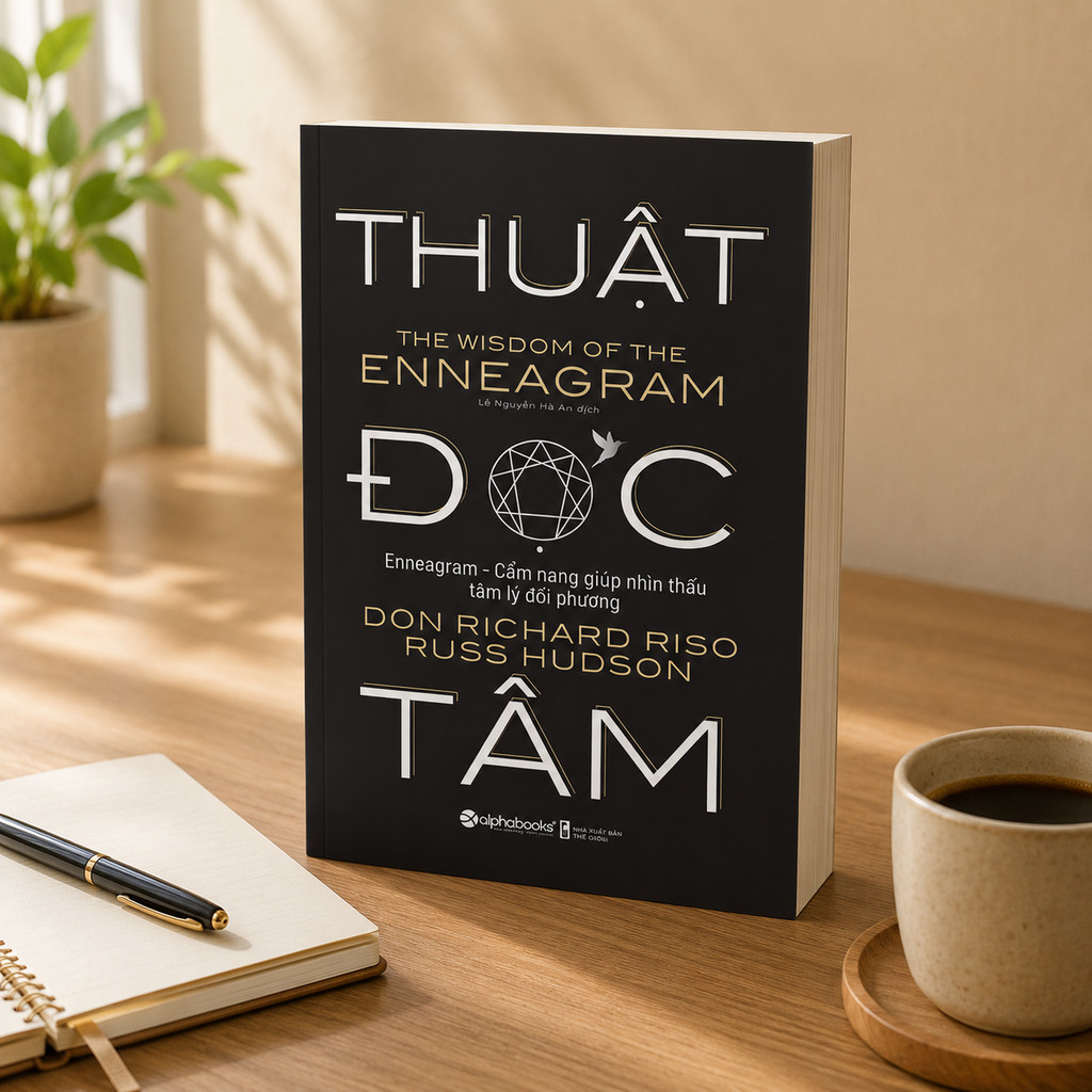 Sách - Thuật Đọc Tâm - Enneagram - Cẩm nang giúp nhìn thấu tâm lý đối phương (Alpha Books)