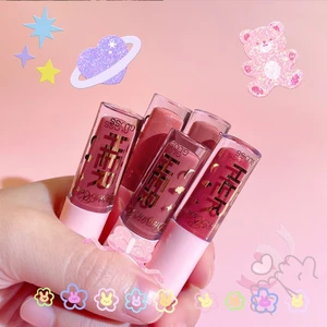 Son bóng dưỡng ẩm 3ml Son bóng chống mồ hôi lâu trôi cho nữ làm quà tặng