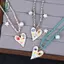 Dây thắt nút thủ công Mặt dây chuyền trái tim Nelace Dây chuyền áo len thời trang Staable Star Pearl Nelace dành cho nữ Quà tặng trang sức