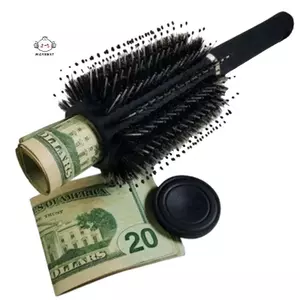 Maybest Hair Brushb Diversion Sh Safe Hiddenpartment Money Jewelry Secret Box Brush Perfect For Travel Home {VN}