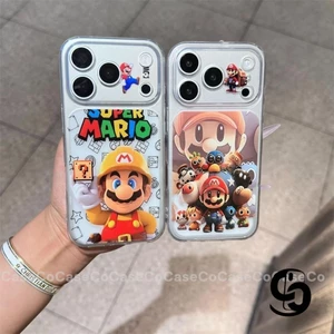 Ốp Lưng Cho Oppo Reno 13 15 14F 15F 12F 14 12 10 5 11 11F 10 12 Pro 8T Bìa mềm Mario thời trang cặp đôi