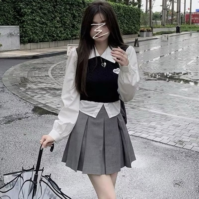 CHÂN VÁY XẾP LY XOÈ PHỒNG LƯNG CAO SIÊU ĐẸP V131