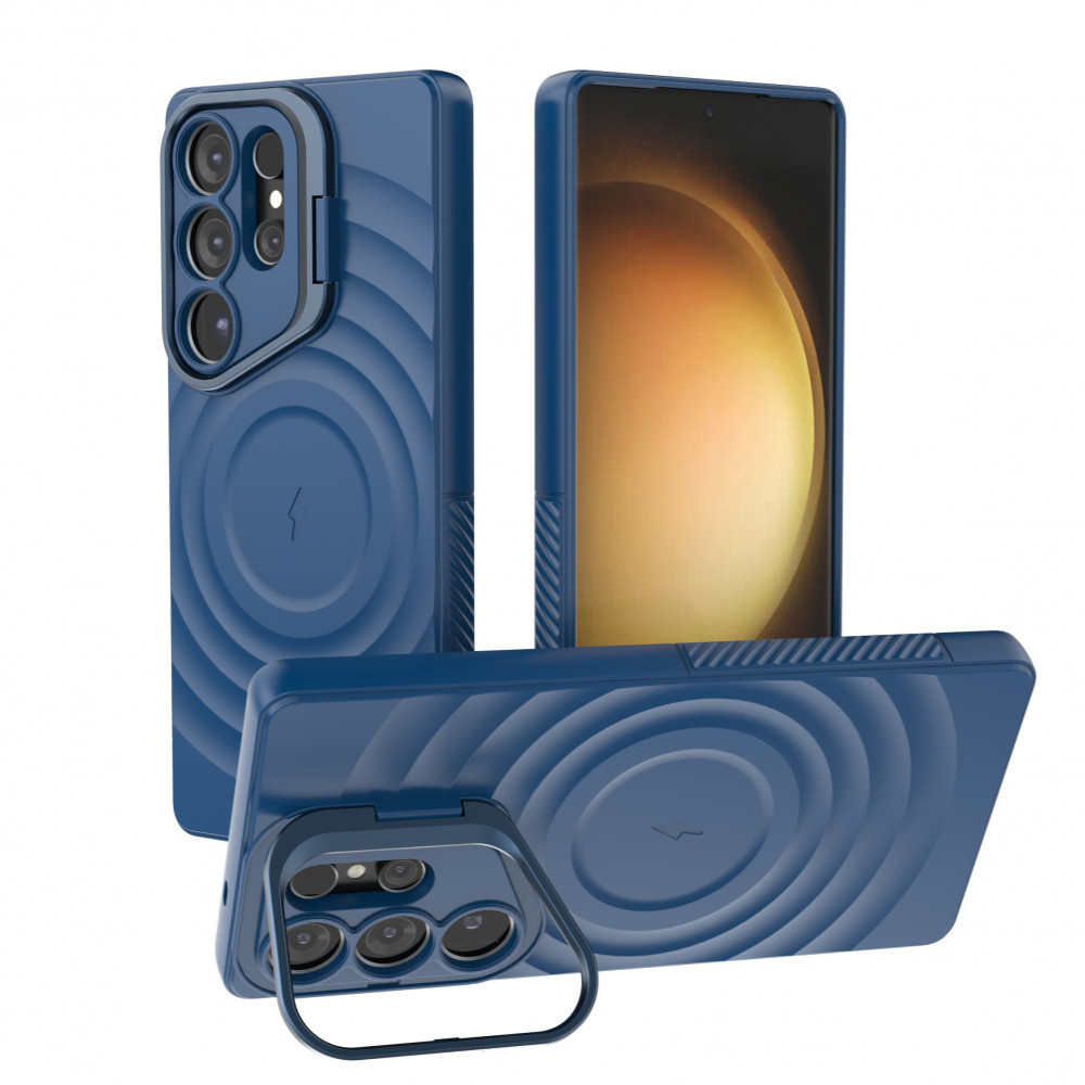 Ripple Từ Tính Có Chân Đế Ốp Lưng Điện Thoại Samsung Galaxy S25 PLUS ULTRA Chống Sốc Giá Đỡ Ống Kính Bảo Vệ