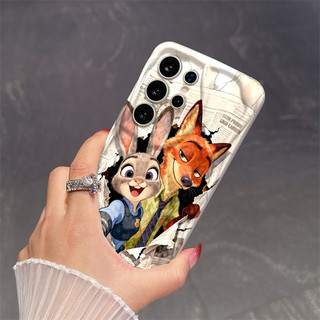 Ốp lưng Judy Nick Couples Zootopia 2 cho Samsung Galaxy S26 S25 S24 S23 S22 S21 S20 FE ULTRA PLUS A72 A73 A54 A56 A32 A33 A34 A12 A13 A14 A15 A16 A17 A07 A05 A04E A04 Cover NYK