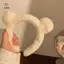 Bé Gái Dễ Thương Sang Trọng Tai Gấu Thu Đông Vòng Hoạt Hình Bé Gái Băng Đô Quấn Tóc Mũ Đội Đầu Phụ Kiện Tóc [Mina]