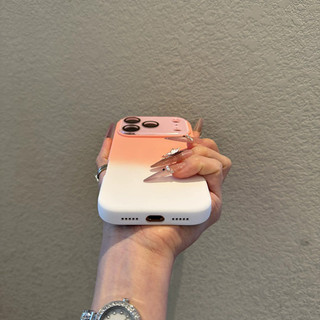 [JLK] Ốp Lưng Cho iPhone 17 Pro Max Air Gradient Màu Mềm Silicon Lỏng Chống Vân Tay Cho iPhone 16 15 14 Plus 13 12 Pro Max Vỏ Chống Sốc