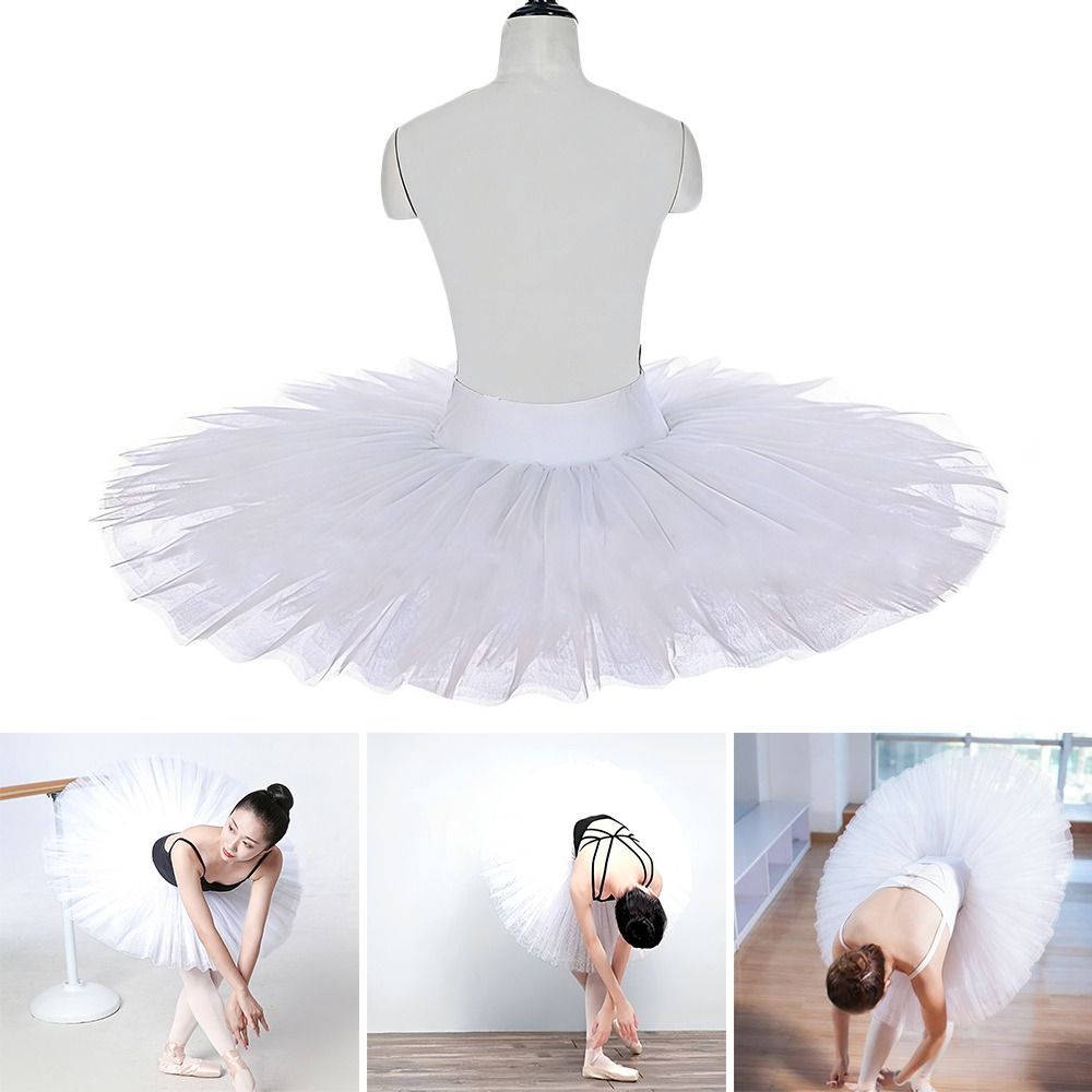 Đầm Ballet TPKSF98, Hiện Đại Với Quần Lót Ballet Tutu, Đầm Dự Tiệc Trắng Thời Trang Đầm Công Chúa Chuyên Nghiệp Trẻ Em Bé Gái