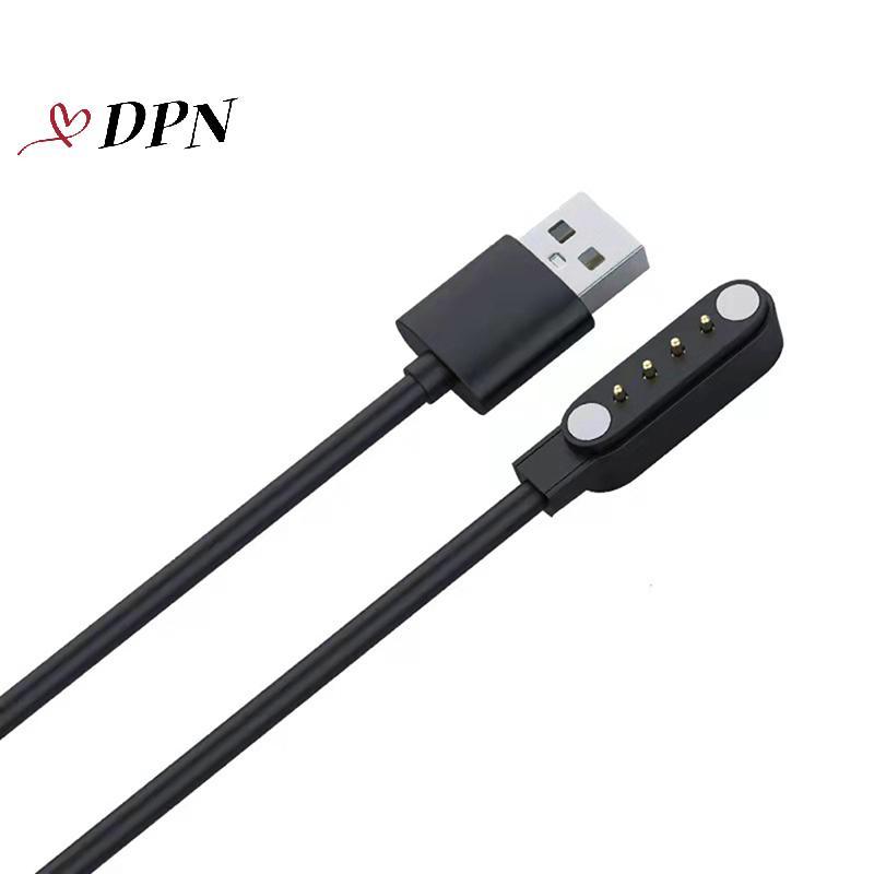 [DPN-t] Cáp sạc từ tính đa năng cho đồng hồ thông minh, bộ sạc USB 2/4 chân, 7.62mm/2.54mm/4mm, tương thích nhiều mẫu
