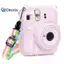 1 Hộp đựng máy ảnh pha lê sáng bóng cho Instax Mini 12 Túi đựng long lanh trong suốt có dây đeo cho Instax Mini 12 Đẹp