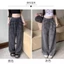 Nhỏ Retro Sọc Rộng Quần Nữ 2025 Drap Thẳng Mỏng Hơn Nhìn Thường Ngày Dệt Kim Sàn Quần 5.12