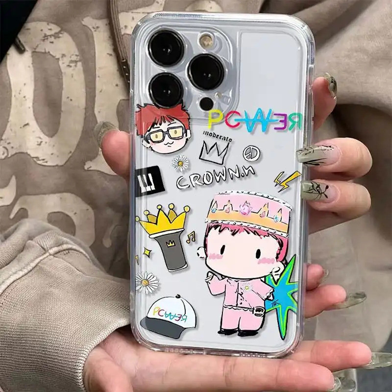 Ốp lưng chống sốc G-Dragon Q-version thiết kế phong cách cá tính độc đáo Bảo Vệ Camera Cấp iPhone 17/16/15/14/13/12/11 M