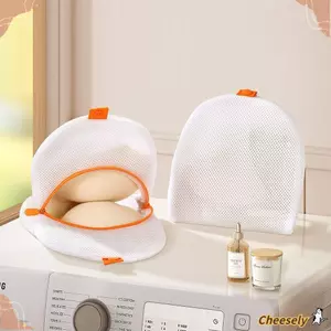 Túi giặt đồ lót CHEESELY, Túi giặt dung tích lớn chống biến dạng, Quà tặng Túi đựng đồ lót di động cho gia đình