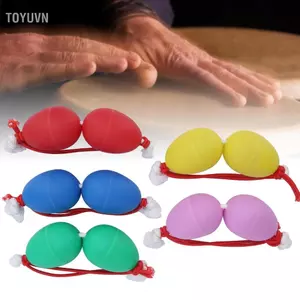 Toyuvn Trứng Maracas Máy lắc trứng bằng nhựa đầy màu sắc và đẹp mắt Vui nhộn, đơn giản và đặc biệt để đi kèm