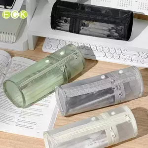 Túi đựng cọ trang điểm đa năng bằng lưới Túi đựng bàn chải di động Hộp đựng bàn chải dung tích lớn đơn giản Giá đỡ Buet Túi đứng du lịch Đẹp