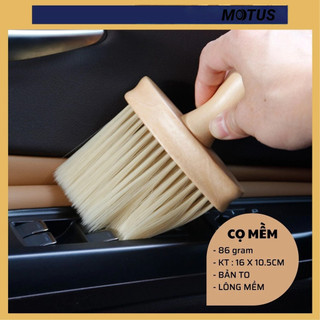 Chổi cọ vệ sinh bàn phím, laptop,  máy ảnh, nội thất ô tô hơi đa năng lông mềm cán gỗ