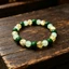 Vòng Tay Ba Thịnh Vượng - Turquoise-Citrine-Green Aventurine - Hạt Tròn - Đá Tự Nhiên Handmade