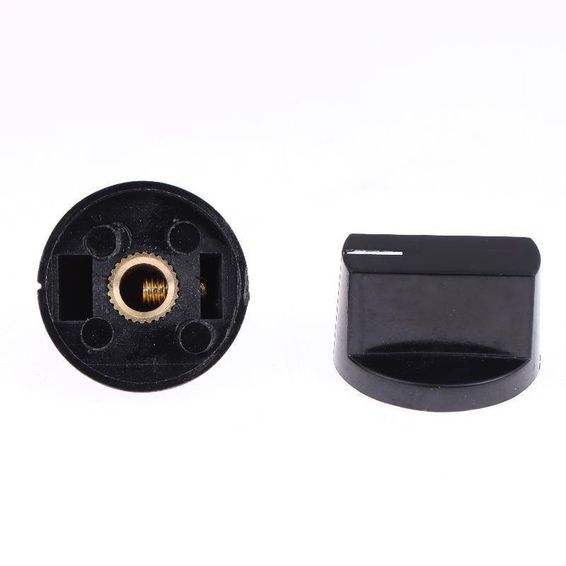 CANAMEK 10 Chiếc Chiết Áp Núm Cho Đàn Guitar Chính Xác 6 Mm Trục Điều Khiển Âm Lượng DIY Máy Trộn Âm Thanh Linh Kiện Thay Thế Bộ CSF