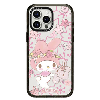 Ốp Điện Thoại Trong Suốt Gương Gấu Nhỏ Giai Điệu Thích Hợp Cho iPhone 17ProMax 17pro 17 air 16promax 16 15promax 15 14promax 13 13promax Ốp Lưng Cứng Chống Rơi Thời Trang