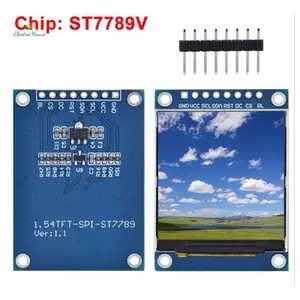 1.54 Inch 1.54 "Full Color TFT Display Module HD IPS LCD Màn Hình LED 240x240 SPI Giao Diện ST7789V Dành Cho Arduino mới