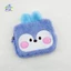 Ví đựng tiền xu sang trọng BT21s - Túi chìa khóa hoạt hình Túi đựng tai nghe trái tim Túi đựng mỹ phẩm