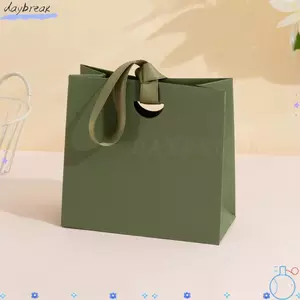 Túi xách trang sức DAYBREAK, Túi đóng gói trang sức gói nhẹ, Tay cầm ruy băng có thể tái sử dụng Túi Tote bền vững