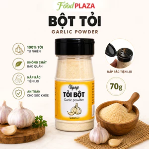 Bột Tỏi Vipep Garlic Powder 70g Gia Vị Thơm Ngon Đậm Đà Dễ Dùng