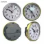 Luckyew Cổ Điển Clo Thủ Công Thạch Anh Chuyển Động Dia.65mm Áo Tròn Chèn Số La Mã Áo Clo Nhỏ Số Ả Rập Trang Trí Tường TQ