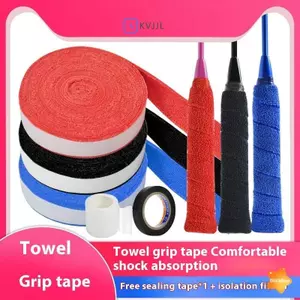 1 Bộ 5m / 10m Khăn Keo Kẹp Cầu Lông Tennis Raet Overgrips Băng Raet Grip Băng Chống Trơn Trượt Băng Đổ Mồ Hôi Cầu Lông Mới