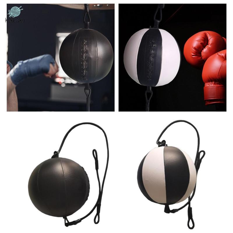 Có thể điều chỉnh Boxing Speed Ball PU Double End Punching Training Bag cho phòng tập thể dục Tay tập luyện mắt Trẻ em Người lớn
