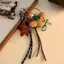 Bigapple 1 Chiếc Hoạt Hình Sang Trọng Nơ Tình Yêu Mặt Dây Chuyền Móc Khóa Dành Cho Nữ Y2k Túi Trang Trí Phụ Kiện RDG