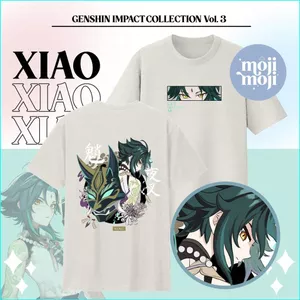 SY3 Genshin Impact XIAO Áo thun mùa hè chơi game Anime Áo ngắn tay YS3
