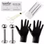 AqToCna 10-20 Cái / bộ Body Piercing Kit Dụng Cụ Kim Bụng Lưỡi Lông Mày Mũi Lip Ring AqToCna