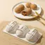 {AKIN} Khuôn sô cô la silicon đậu phộng 3 hộp đa năng cho bánh Mousse và bánh ngọt nướng bánh {a}