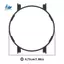 PC Hollow Case Chống rơi Vỏ bảo vệ chống rơi Khung cản trước cho CMF Watch Pro 2 Phụ kiện đồng hồ Samrt