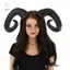 HNKMP 1 Ác Quỷ Gothic Gothic Gothic Gothic Gothic Halloween Mũ Chống Đỡ Handmade Anime Cừu Sừng Băng Đô Phụ Kiện.