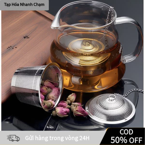 Bộ Lọc Thép Không Gỉ 304 4.6cm - Có Dây Treo, Dùng Cho Lọc Trà, Thuốc Bắc Và Các Loại Gia Vị