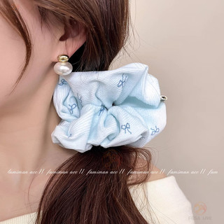 Scrunchy tóc nữ phong cách mới dễ thương, dây cao su bền và đàn hồi tốt