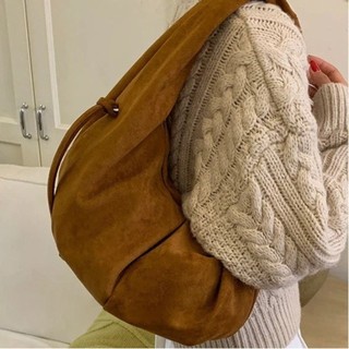 Túi đeo nách OLVIDO, Túi sức chứa lớn da lộn, Túi xách nữ có dây kéo in họa tiết da báo thời trang dành cho nữ