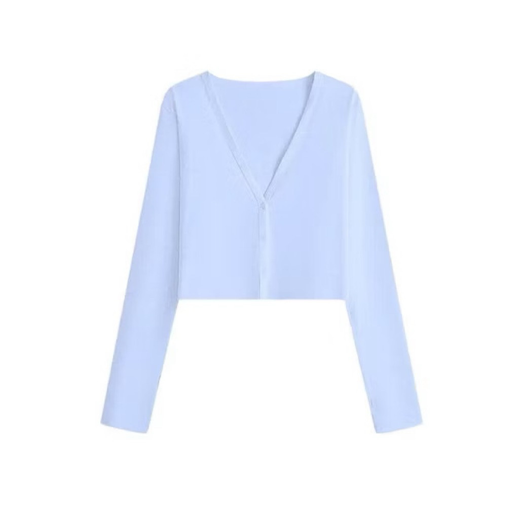 [DEAL MỞ BÁN] Áo Khoác Cardigan Basic Hàn Quốc Dáng Ngắn Ôm Body Thun Cotton Nhiều Màu Nữ Tính - Kenco clothing