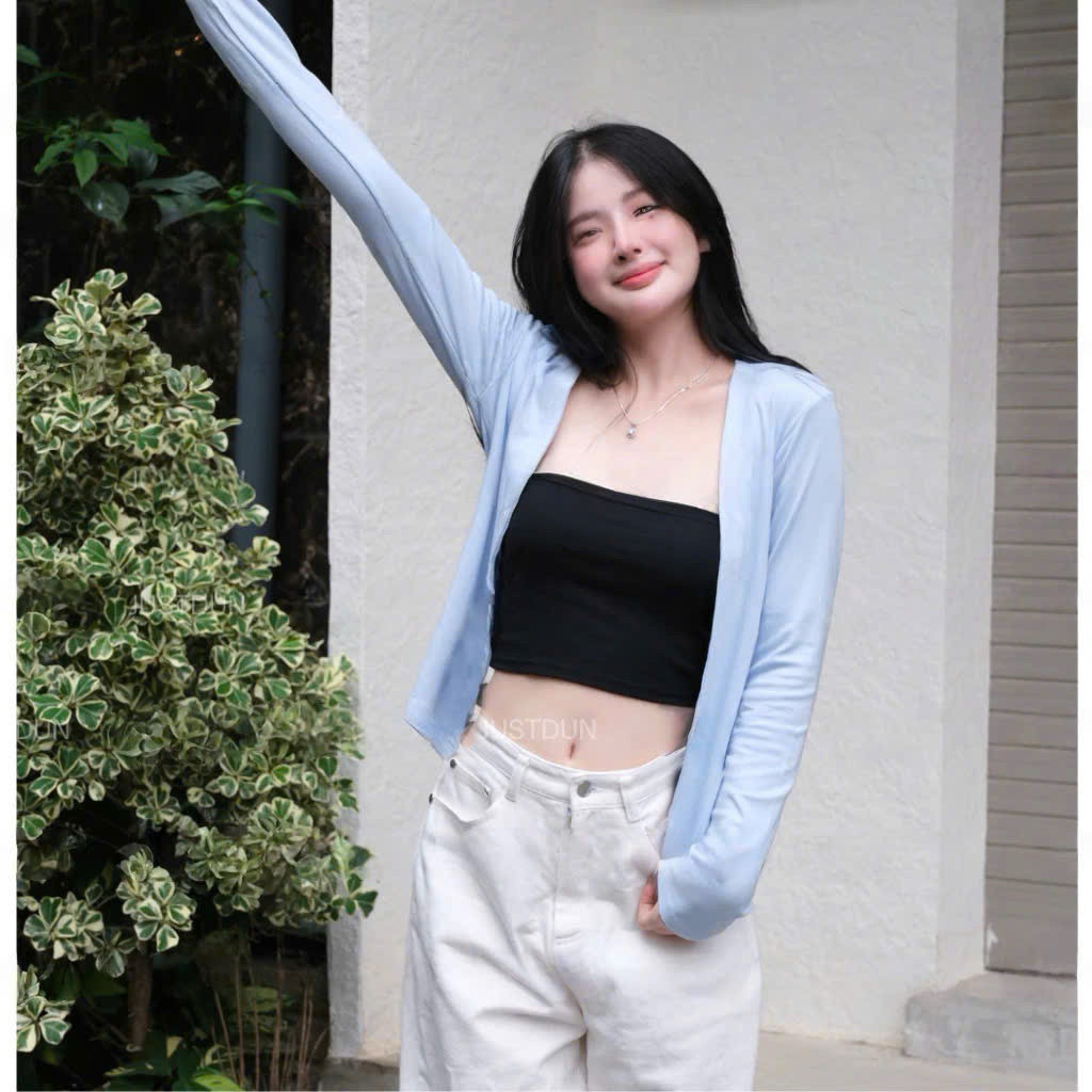 Áo Khoác Cardigan Dáng Dài cotton lông mịn -M304