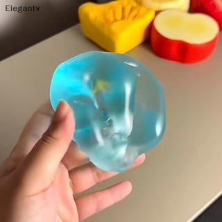 EGN 1 Cái Chống Căng Thẳng Cảm Giác Fidgets Đồ Chơi Mềm Mô Phỏng Trong Suốt Màu Xanh Maltose Chậm Đàn Hồi N