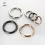 Spring Gate O Ring Móc khóa có thể mở được Túi da Túi xách Dây đai Bộ phận dây đeo Mặt dây chuyền Khóa Snap Clasp Clip Móc kích hoạt [Mina]