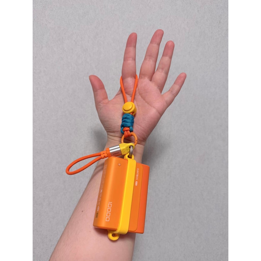 Vòng Silicon đeo sạc dự phòng, chi vi 15cm, co dãn, chống trượt, vừa bản 10000mAh - 20000mAh