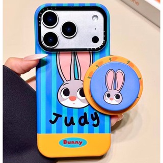 Ốp điện thoại có giá đỡ từ tính sọc tiếng Anh dễ thương cho iPhone 17 Pro Max 16 15 14 13 Pro Max Bảo vệ Camera chống sốc Ốp lưng cứng chống rơi